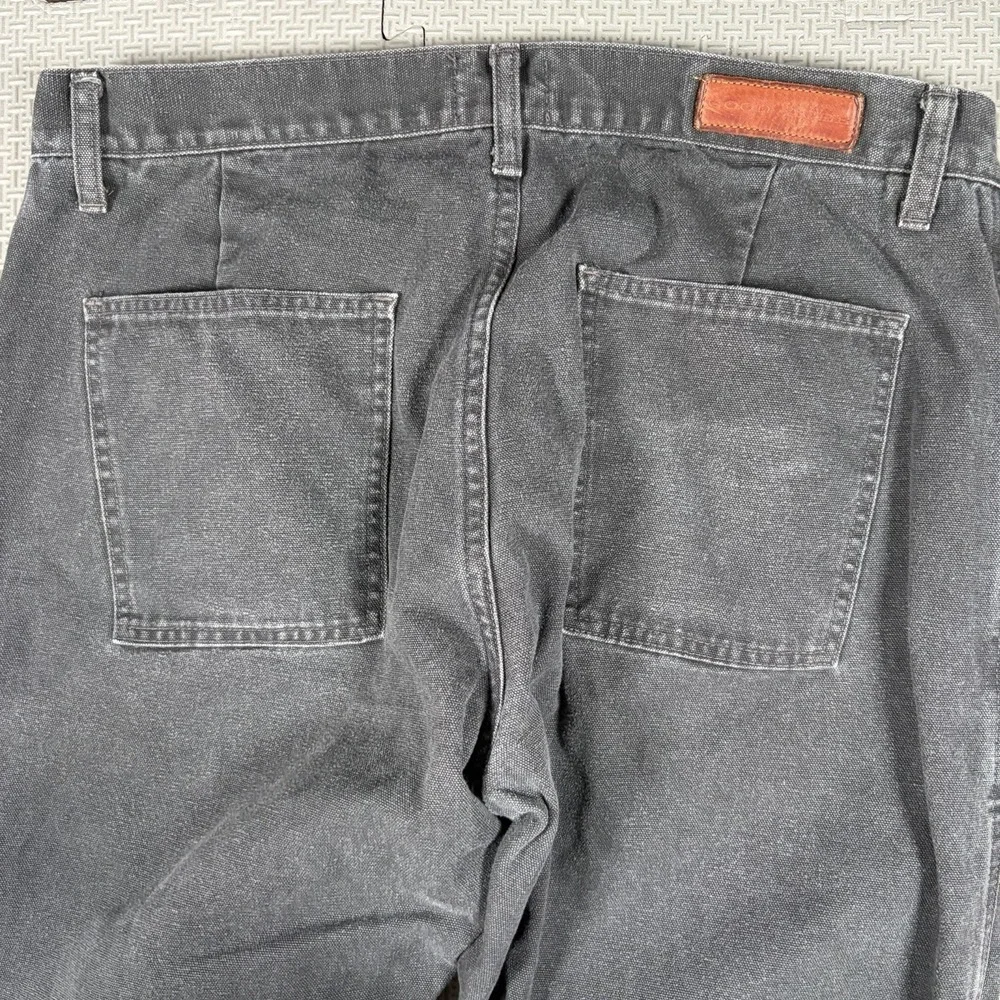 Taylor Stitch x Good Acre Chore Pants Double Knee Boss Duck Canvas Men 35x35 USA